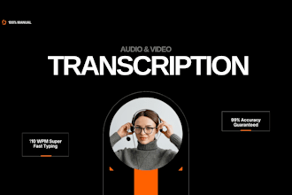 do accurate audio transcription and video transcription
