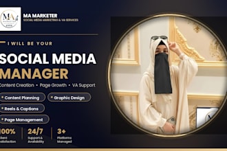 manage your social media and create engaging content