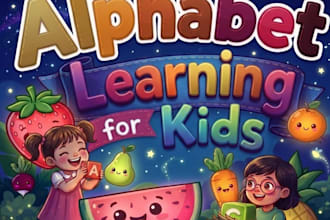 provide a ready to upload alphabet coloring book for kids