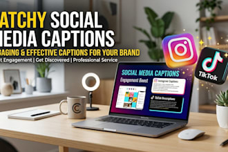 write instagram captions and product descriptions using ai