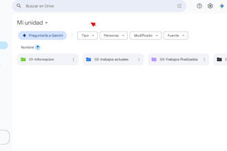 organización y limpieza de google drive