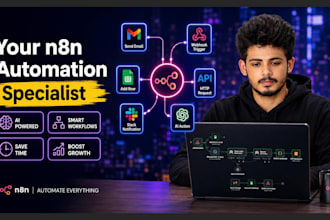 become your n8n automation specialist for n8n workflow, n8n ai agents