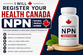 register your health canada npn