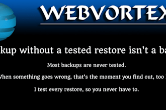 secure your wordpress site with tested backups and restores