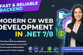 develop secure dot net core web api in csharp and sql