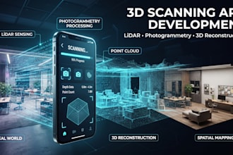 build a custom 3d scanner for objects, rooms and environments