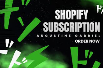 setup shopify subscription box or membership website design appstle and recharge