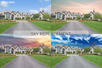replace the sky in your photo realistically