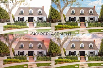 replace the sky in your photo realistically
