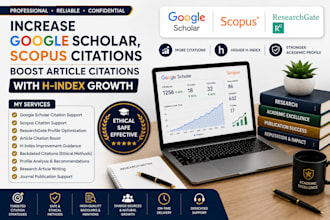 increase google scholar, scopus citations boost article citations with h index