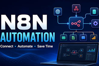 build n8n automation workflows and apis