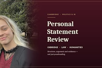 review and improve your ucas personal statement