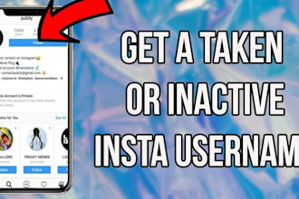 do fast username claim for inactive instagram, twitter and tiktok