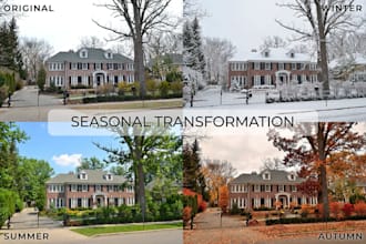 change the season in your photo