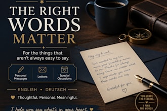 write a heartfelt personal message for any special occasion
