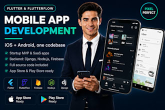 build ios app android app mvp mobile app saas app development as mobile app