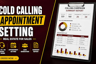 cold appointment setting and lead generation for call