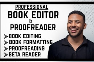 developmental edit and critique your book manuscript