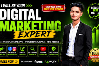 be your digital marketing expert for business growth