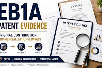 prepare and file a patent application for eb1