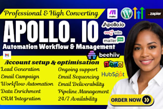setup apollo io automation workflows clay com and instantly ai