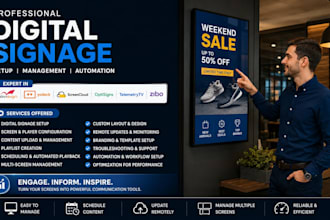 design digital signage novisign yodeck screencloud optisigns telemetrytv zibo