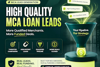 mca loan leads business loan mca leads loan facebook ads google ads video ads