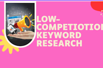 find low competition SEO keywords to grow your traffic