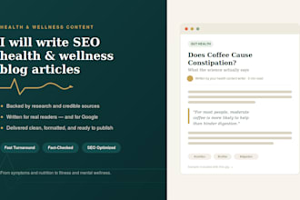 write medically researched health blog content that ranks