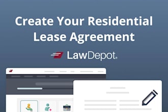 draft a professional lease agreement or rental agreement