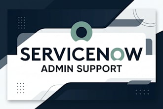 provide servicenow admin support
