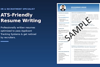 create an ats friendly resume for you