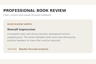 read and summarize your book or document