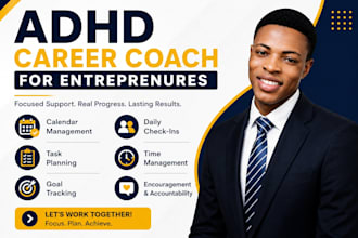 be adhd career coach adhd accountability partner and adhd productivity coach