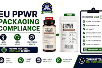 design audit your product label for eu ppwr packaging compliance
