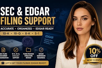 do sec 10k 10q 8k and s1 ipo filings for edgar submission readiness