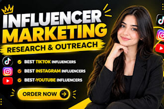 research and outreach micro instagram influencers for influencer marketing