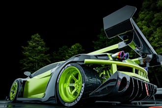 create photorealistic automotive 3d car models for game and vehicle rendering