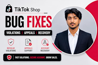 fix tiktok shop bugs, errors and technical issues