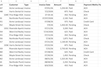clean and organize your spreadsheets