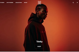 design or redesign streetwear website or clothing website