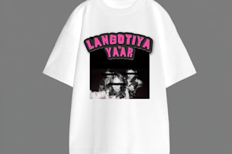 design customised tshirts for you