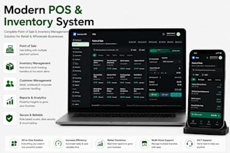 develop inventory management system pos system as software developer