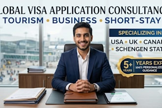 help you apply for UK US canada and schengen visa