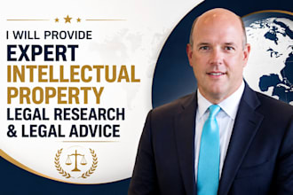 provide expert australia intellectual property legal research and legal advice