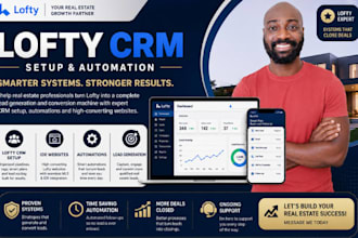 set up lofty crm lofty website design lofty website redesign lofty smart plan