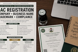 handle company registration nigeria cac business name trademark consultant