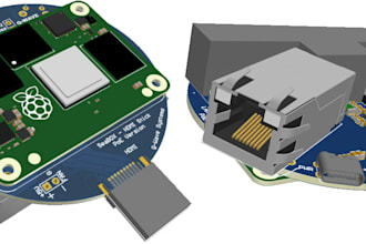 design raspberry pi cm4 cm5 carrier board, hat and custom pcb layout