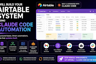 build your airtable sstem using claude code automation