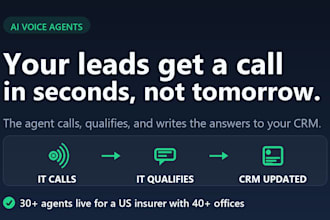 build an ai voice agent that calls and qualifies your leads